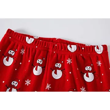 Matching Doll & Toddler Christmas Pajamas Set - Red