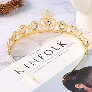 Descendants 4 Red Crown for Girls Halloween Costume