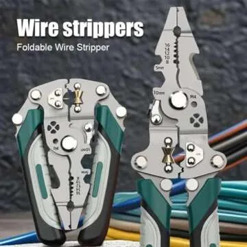 18 in 1 Foldable Professional Wire Stripper Tool