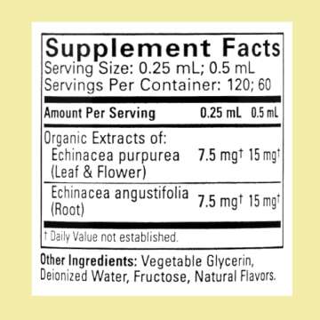 ChildLife Essentials Liquid Echinacea for Kids - Immune Booster, Gluten-Free, Natural Orange Flavor