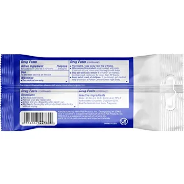 Gentle Hand Wipes for Sensitive Skin with Aloe & Vitamin E