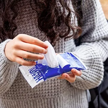 Gentle Hand Wipes for Sensitive Skin with Aloe & Vitamin E