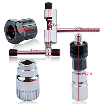 MotBach Bike Repair Tool Kits - All-in-One Bicycle Maintenance Set for Road and Mountain Bikes