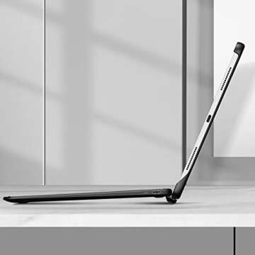 FINTIE Touchpad Keyboard Case for iPad Pro 11-inch (4th / 3rd Generation) 2022/2021 - Magnetically Detachable Bluetooth Backlit Trackpad Keyboard Cover, Also Fit iPad Air 5th/4th Gen 10.9, Black