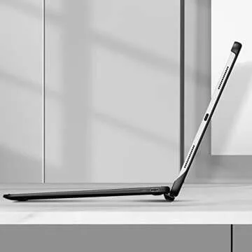 FINTIE Touchpad Keyboard Case for iPad Pro 11-inch (4th / 3rd Generation) 2022/2021 - Magnetically Detachable Bluetooth Backlit Trackpad Keyboard Cover, Also Fit iPad Air 5th/4th Gen 10.9, Black