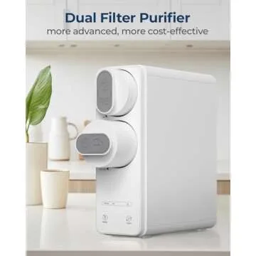 Ecoviva 600 GPD RO Water Filtration System for Home