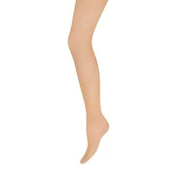 Wolford Pure Shimmer 40 Denier Concealer Tights For Women Soft Feel Flawless Legs Bonded Seams Wide Essential Sheer Hosiery | Color Fairly Light Beige |Large