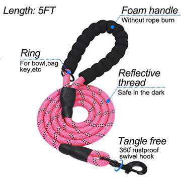 matilor Dog Harness Step-in Breathable Puppy Cat Dog Vest Harnesses for Small Medium Dogs