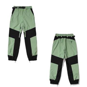 SNOWVERB Womens Mens Mountain Unisex Ski Pants Snowboard Bottoms Warm Snow Trousers High Windproof Waterproof Winter Pants