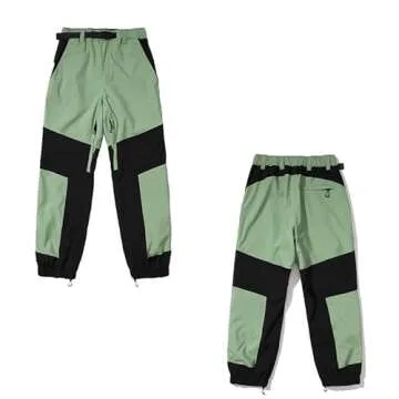 SNOWVERB Womens Mens Mountain Unisex Ski Pants Snowboard Bottoms Warm Snow Trousers High Windproof Waterproof Winter Pants