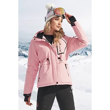 IUGA Women Waterproof Ski Jacket for Winter Adventures