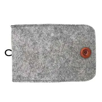 Auony Essential Oil Carrying Case Bag for 6 Bottles