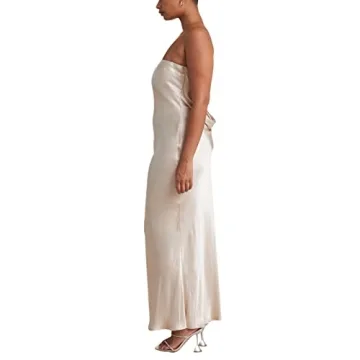 NUFIWI Sexy Backless Maxi Dress for Parties & Cocktails
