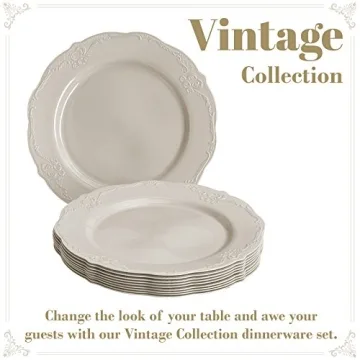 Elegant Silver Spoons Party Disposable Dinnerware Set