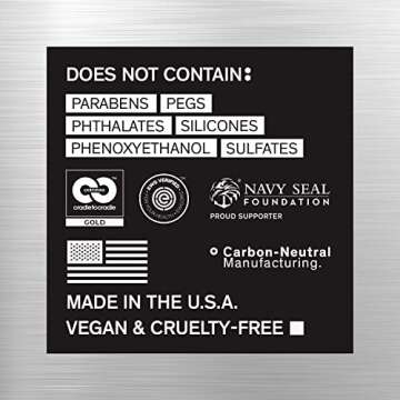 Bravo Sierra Body and Hair Mens Soap Bar All-In-One Shampoo & Soap for Men's Face, Hair & Body - Fragrance Free, 7 oz - Coconut, Shea Butter and Oat Flour for Soft Skin and Healthy Hair