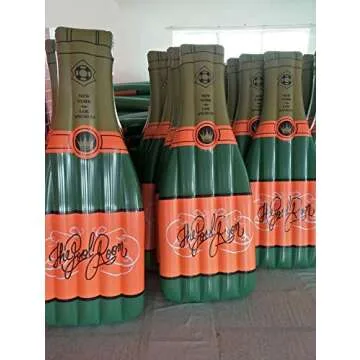 Giant Inflatable Champagne Bottle Pool Float for Fun
