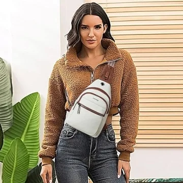 LATMAP Sling Bag for Men Women Crossbody Fanny Pack