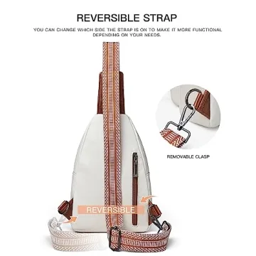 LATMAP Sling Bag for Men Women Crossbody Fanny Pack