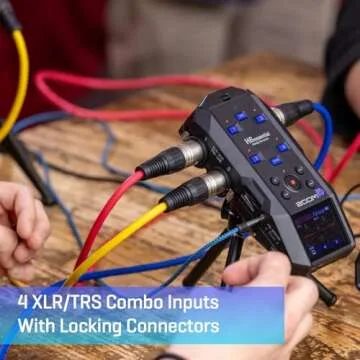 Zoom H6essential (2024 Model, Essential Series) with 32-Bit Float, Accessibility, 6-Track Recorder, ...