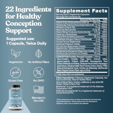 Vegan Fertility Supplements for Women – Conception Aid