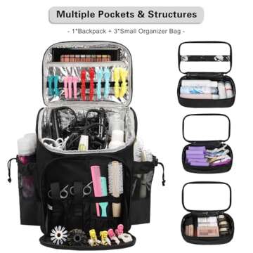 Hairstylist Traveling Bag - Large Capacity Backpack