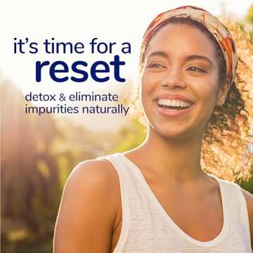 her own Cleanse, Gentle Detox, Supports Healthy Gut, Ocean Algae Cleanse, Prebiotic/Probiotic Blend, Cleansing Herbal Blend, Gluten and Soy Free, Vegan, 60 Capsules, 30 Servings, Multicolor