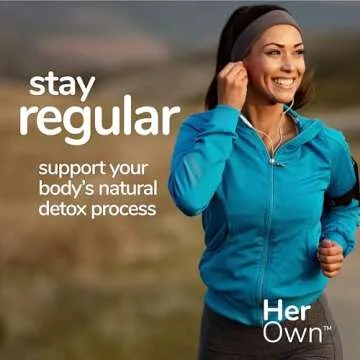 her own Cleanse, Gentle Detox, Supports Healthy Gut, Ocean Algae Cleanse, Prebiotic/Probiotic Blend, Cleansing Herbal Blend, Gluten and Soy Free, Vegan, 60 Capsules, 30 Servings, Multicolor