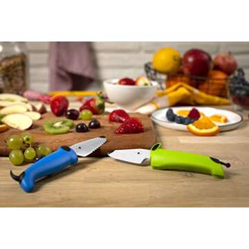 Kuhn Rikon KinderKitchen Children’s Knife Set - Safe Cooking Fun