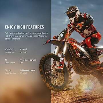 NEEWER Z1-S TTL Round Head Flash Speedlite for Sony with Magnetic Dome Diffuser, 76Ws 2.4G 1/8000s HSS Speedlight, 10 Levels LED Modeling Lamp, 2600mAh Battery, 480 Full Power Shots, 1.5s Recycling