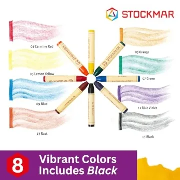Stockmar Wax Stick Crayons - Non-toxic & Vibrant