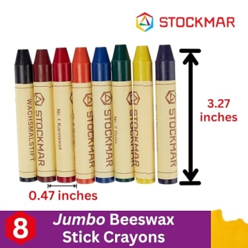 Stockmar Wax Stick Crayons - Non-toxic & Vibrant