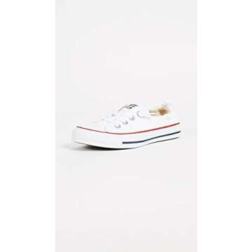 Converse Women's Chuck Taylor All Star Shoreline Slip On, White, 7 Medium US