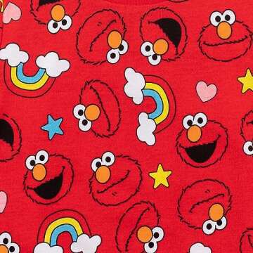 Sesame Street Elmo Infant Baby Girls Sweatshirt Red 18 Months