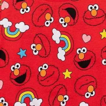 Sesame Street Elmo Infant Baby Girls Sweatshirt Red 18 Months