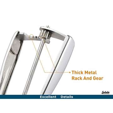 Solula 18/8 Stainless Steel Small Ice Cream Scoop