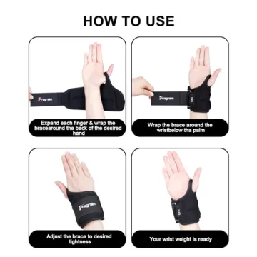 Fragraim Adjustable Wrist Weights for Strength Training