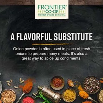 Frontier Co-op Organic Onion Powder - 100% Pure Flavor