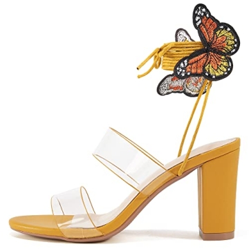 Stylish Aomigoct Butterfly Heels for Women