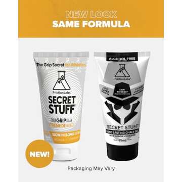 Friction Labs Secret Stuff Liquid Chalk - Alcohol-Free Grip Cream for Athletes