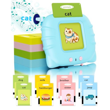 KOKODI Toddler Toys for Boys 2 3 4 5 Year Old Gifts, Speech Therapy Toys, Talking Flash Card 224 Sig...