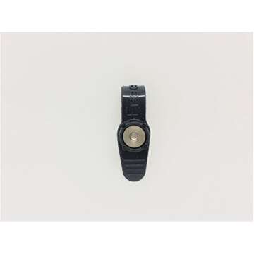 FreezeTag Dog Tag Silencer and Connector, One Size, Graphite