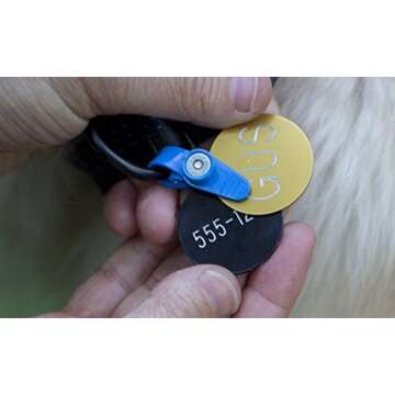 FreezeTag Dog Tag Silencer and Connector, One Size, Graphite