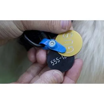 FreezeTag Dog Tag Silencer and Connector, One Size, Graphite