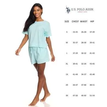 U.S. Polo Assn. Women’s Summer Pajamas Set - Stylish Comfort