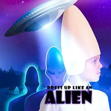 Skeleteen Alien Cone Bald Head for Fun Parties and Costumes