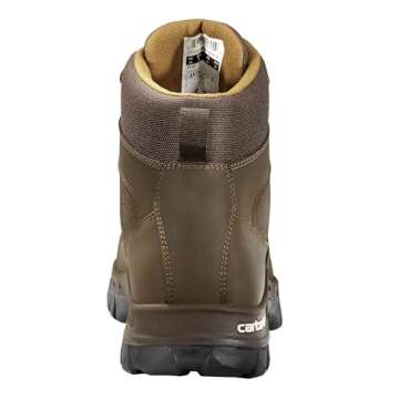 Carhartt Men's Rugged Flex 6" Steel Toe Work Boot Construction, Dk Brown Leather & Synthetic, 11 Wid...