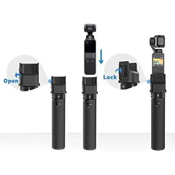 Smatree Osmo Pocket Battery Grip 5000mAh Power Stick