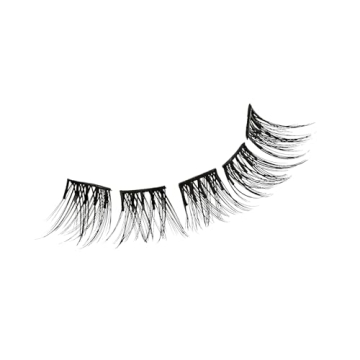 KISS imPRESS Falsies False Eyelashes, Lash Clusters, 'Voluminous', 14 mm, Includes 20 Clusters, 1 applicator, Contact Lens Friendly, Easy to Apply, Reusable Strip Lashes