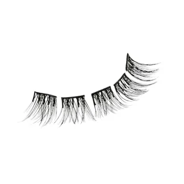 KISS imPRESS Falsies False Eyelashes, Lash Clusters, 'Voluminous', 14 mm, Includes 20 Clusters, 1 applicator, Contact Lens Friendly, Easy to Apply, Reusable Strip Lashes