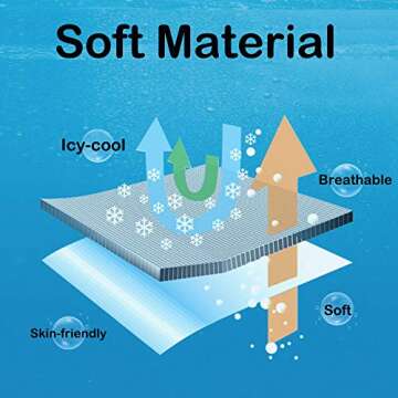 LOZACHE 2pcs Kids Size Face Bandana Masks for Boys Girls Adjustable Beathable Cooling Neck Gaiters Face Covering Bandana UV Protection Childrens Headband (Boom 01)